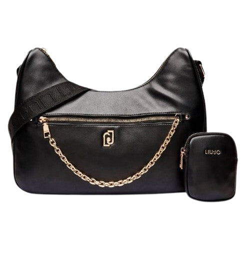 Borsa    Liu Jo  ECS M HOBO ACHALA AF5322 E0077 Col. 22222 Nero
